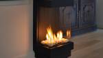 Poêle à gaz dans salon-bureau - Chanteloup-les-Vignes – 78570 –