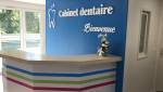 Borne d'accueil de cabinet dentaire