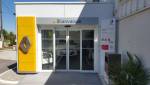 Nouvelle devanture du garage Renault à Sées (61)