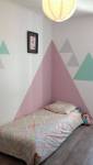 Murs déco triangle 