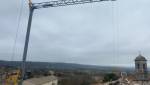 Grue en chantier 