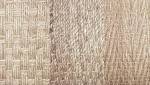 Jonc de mer - les trois type de tissage -