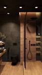 Salle de bain japonisante