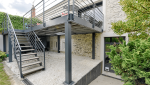 Création d’une terrasse sur pilotis