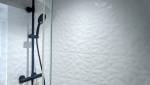 Faience et colonne de douche noire