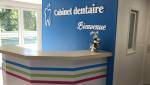Borne d'accueil de cabinet dentaire