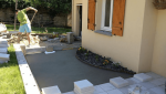 Création d’une terrasse carrelée