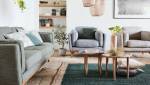Salon après travaux de home-staging par un architecte d'intérieur - Hyères 83