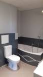 Création salle de bain complète douche baignoire vasque surélevée et WC - Menucourt - 95180 - 