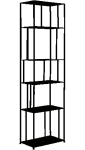Bibliothèque métal et verre, La Redoute