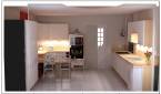 Rénovation d'une cuisine dans une maison près de Landerneau (29)