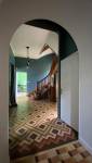 Rénovation des couloirs avec coloris vert paon 