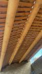 Abris de piscine en bois traditionnel 