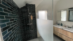 Création d'une salle de bain dans un garage à Vertou