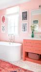 Murs de SDB rose 