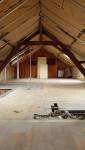Pendant travaux : isolation sous toiture