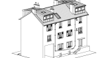 Surélévation d’un duplex avec création de 4 chiens assis à Asnières