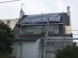 Rénovation de toiture - bâchage du toit pendant les travaux - Nantes 44