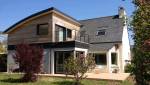 Surélévation maison individuelle - - toiture en arceau -