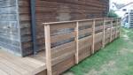 Pourtout de l'extension avec prolongement terrasse et balustrade - La Chapelle-sur-Erdre - 44240 -