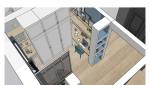 Relookage d’une très grande entrée à Colombes (92700) 
