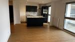 Cuisine Noire bois et marbre La Maison des Travaux Rouen 2