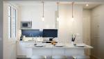 Cuisine blanche avec ilot central à Palaiseau (91)