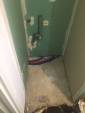 Création de l'emplacement lave-linge dans une salle de bain en rénovation - Nantes (44200)