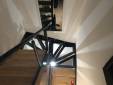 Pose d'un escalier moderne