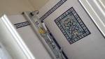Ancien carrelage dans la douche