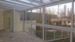 Vue de la véranda avec accès intérieur porte accès escalier - Pontoise - 95300 -