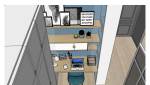 Relookage d’une très grande entrée à Colombes (92700) 
