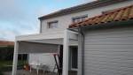 Installation d'une pergola bioclimatique au Bignon