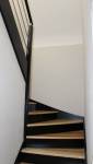 Rénovation escalier avec garde-corps filaire