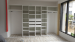 Construction d’un dressing sur-mesure