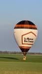 Maison des Travaux de Savigny-sur-Orge : notre montgolfière effectue son premier vol