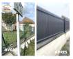 Travaux de remplacement de clôture