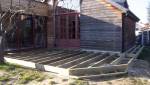 Chantier terrasse en frêne pose lambourde - La Chapelle-sur-Erdre - 44240 - -