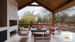 Terrasse en carrelage