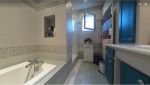 Rénovation moderne d’une salle de bain à Saint-Savin (33920)