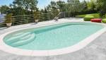 Liner piscine jaune sable