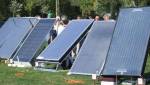 Chauffage solaire plusieurs panneaux
