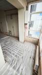 Mise en place du chauffage au sol