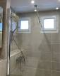 Focus sur la douche italienne, spacieuse !
