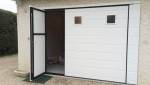 Porte de garage motorisée avec accès piéton - Cergy - 95800 - 