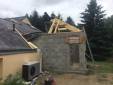 Création d'une extension de maison - travaux de charpente bois - Nantes (44000)