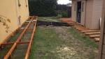 Chantier ragréage sol avant pose isolant - Guérard - 77580 - 