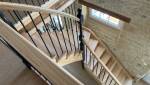 L'escalier vue de l'étage