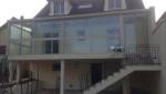 Pose des menuiseries de l'étage et du rez de chaussée après montage véranda - Pontoise - 95300 -