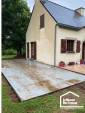 Dalle béton pour extension de maison dans le Golfe du Morbihan